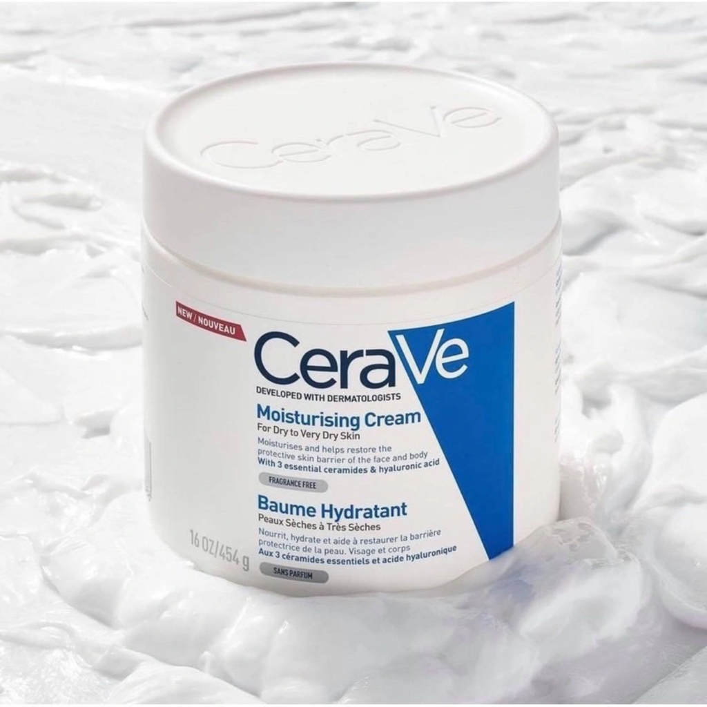 Kem Dưỡng Cerave Moisturizing Cream 340g (Dành Cho Da Khô)