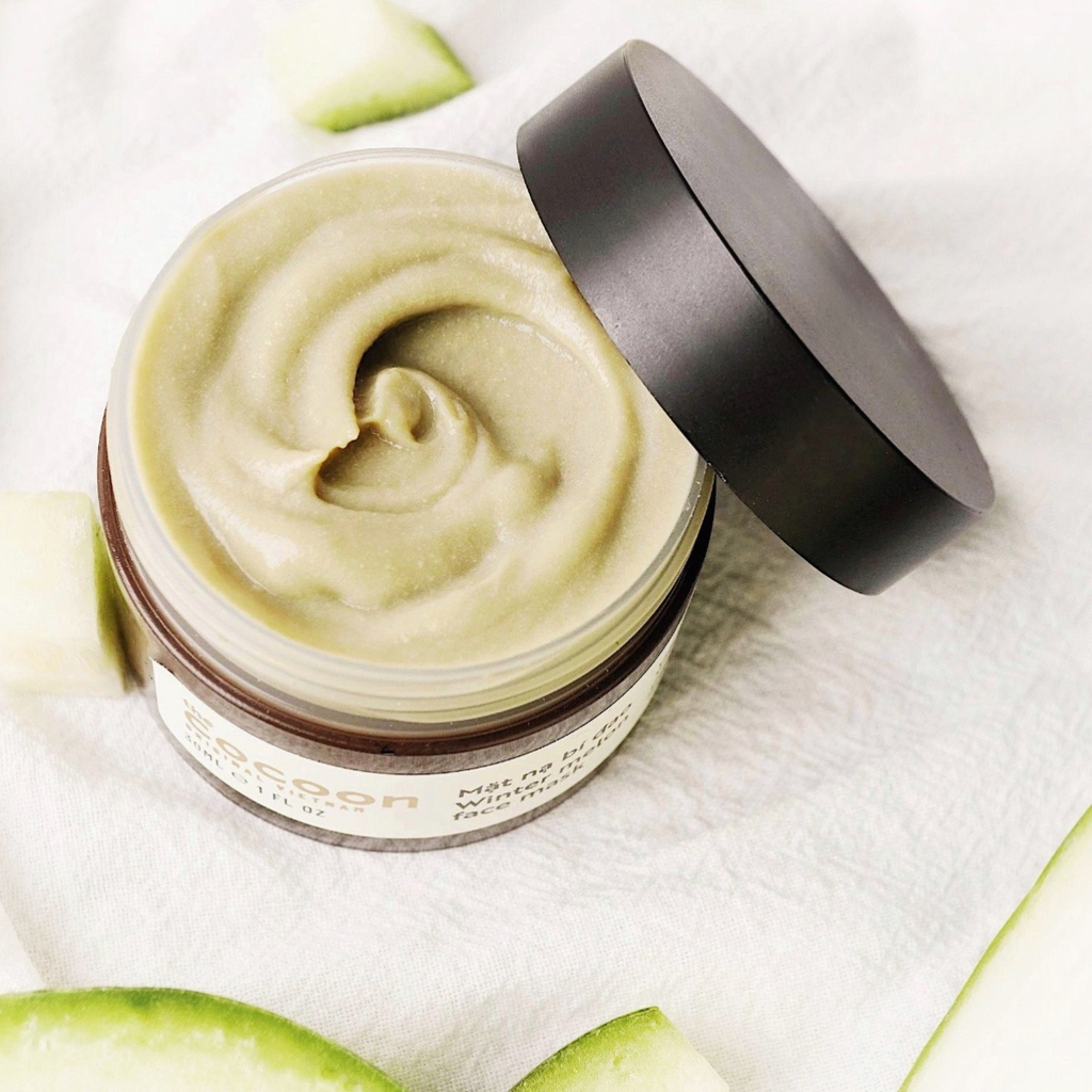 Mặt Nạ Cocoon Hỗ Trợ Giảm Dầu Và Mụn Từ Bí Đao 30ml