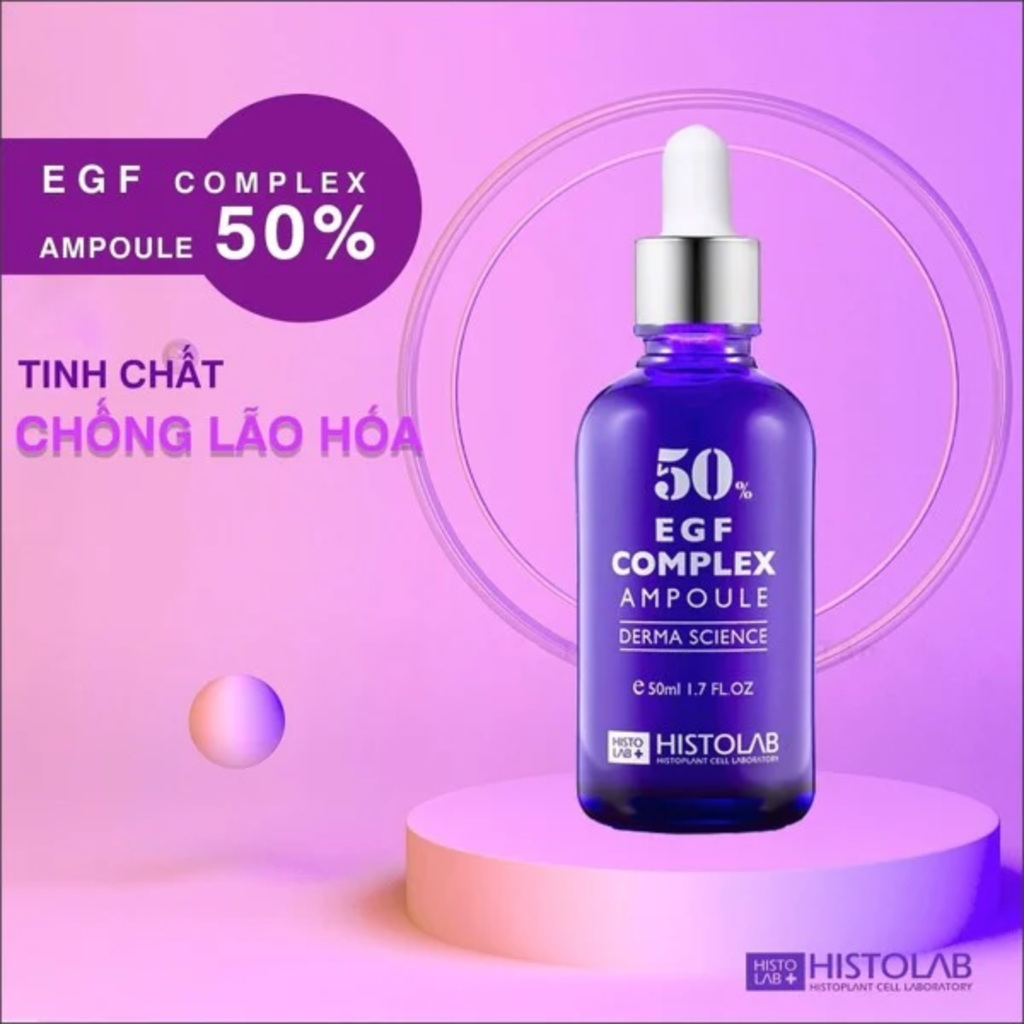 Tinh Chất Tế Bào Gốc Trẻ Hóa Da Histolab chống lão hóa 50% màu tím - 50ml