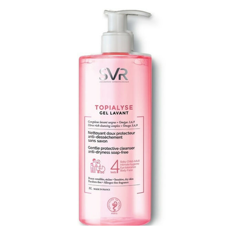 Sửa Tắm Và Rửa Mặt SVR Topialyse Cleansing Gel 1L