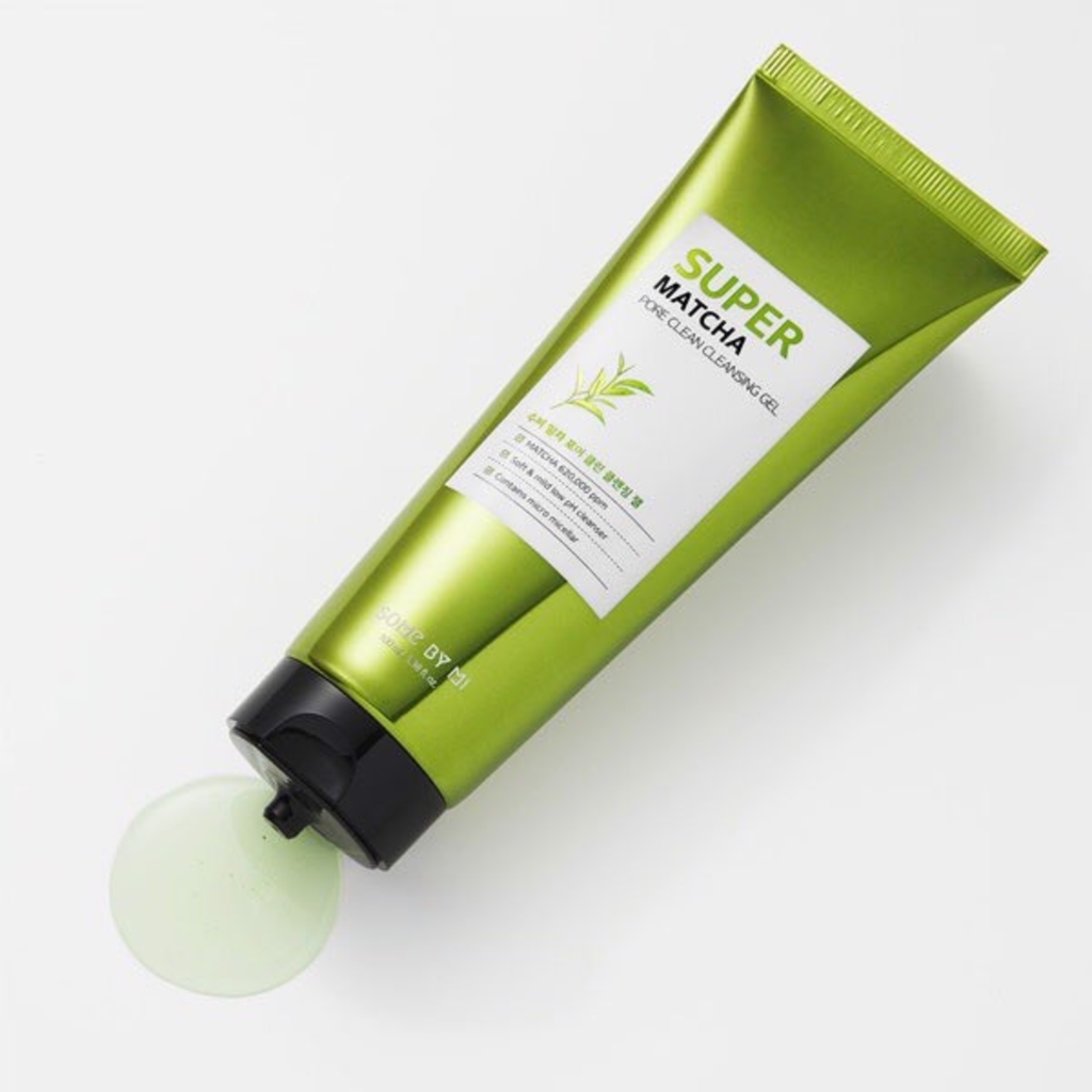 Sữa Rửa Mặt Làm Sạch Se Khít Lỗ Chân Lông Some By Mi Super Matcha Pore Clean Cleansing Gel 100ml