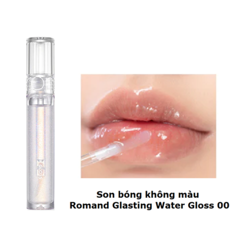 Son Romand Glasting Water Gloss 00 (Son bóng không màu)