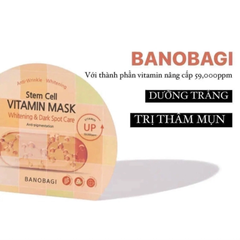 Mặt Nạ Vitamin Banobagi Vitamin Stem Cell 30g