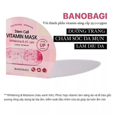 Mặt Nạ Vitamin Banobagi Vitamin Stem Cell 30g