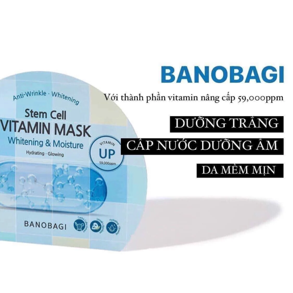 Mặt Nạ Vitamin Banobagi Vitamin Stem Cell 30g