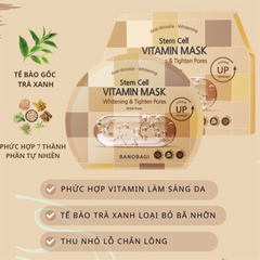 Mặt Nạ Vitamin Banobagi Vitamin Stem Cell 30g