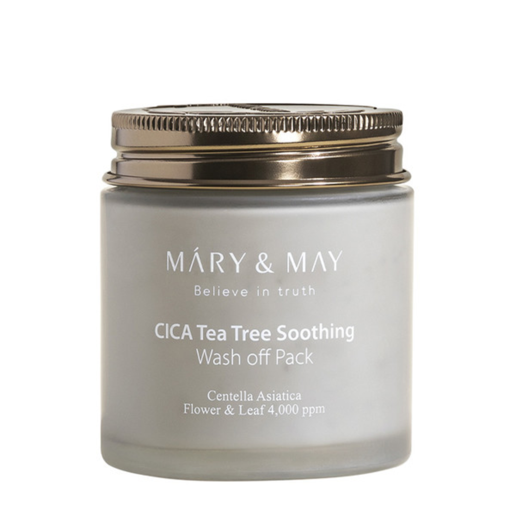 Mặt Nạ Dưỡng Da Chiết Xuất Tràm Trà Mary & May Cica Tea Tree Soothing Wash Off Pack 125g