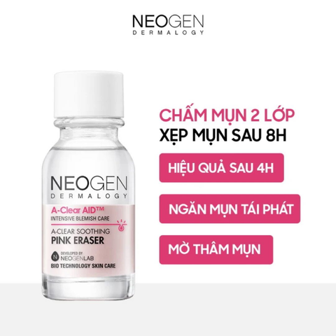 Neogen Dermalogy Giảm Sưng Viêm Mụn 15ml (tặng tăm bông)