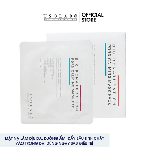 Mặt Nạ Tái Tạo Da Usolab Bio Renaturation PDRN Calming Mask Pack 30ml