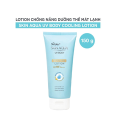 Lotion Chống Nắng Dưỡng Thể Mát LạnhSkin Aqua UV Body Cooling Lotion SPF 50+ PA++++ 150g