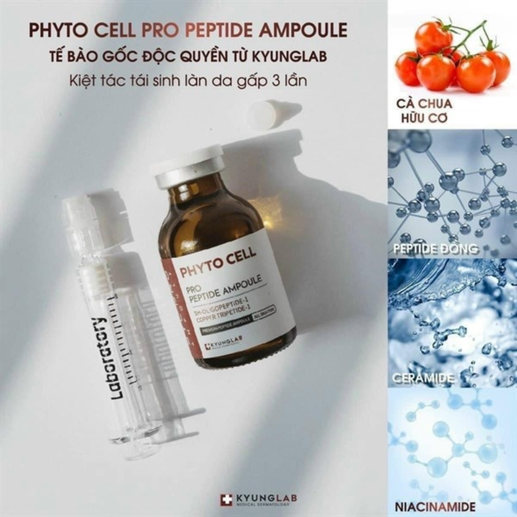 Tế Bào Gốc Kyung Lab Phyto Cell Repair Peptide Ampoule 20ml