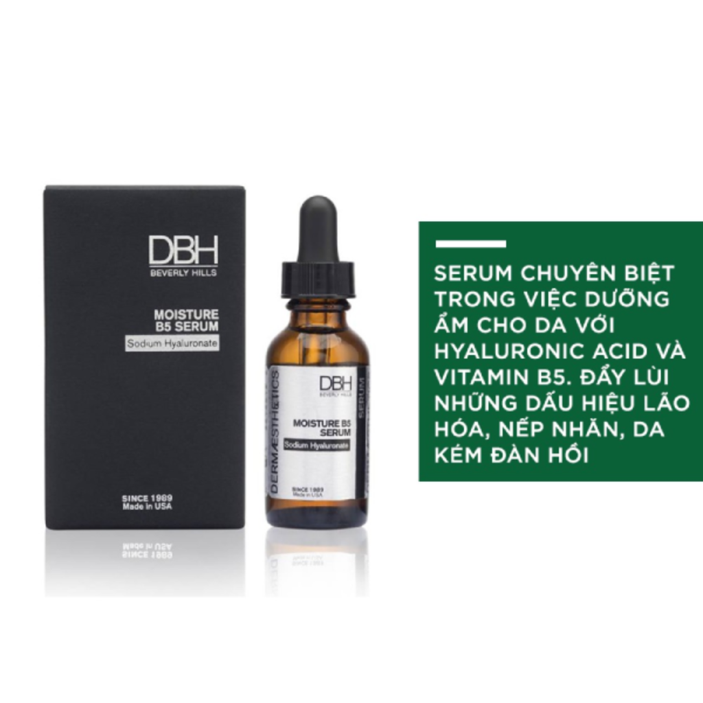 Serum Hỗ Trợ Cấp Ẩm Nuôi Dưỡng Da DBH Moisture B5 Serum 29ml