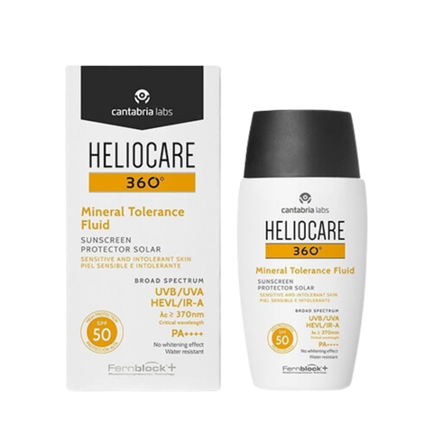 Kem chống nắng Heliocare 360 Mineral Tolerance Fluid SPF 50 PA++++ 50ml