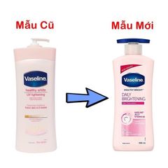 Dưỡng Thể Trắng Da vaseline Hồng 725ml