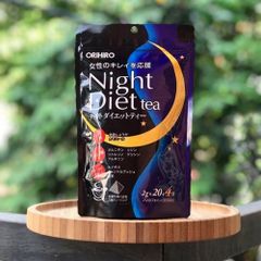 Trà Giảm Cân ORIHIRO Night Diet Tea (GÓI XANH)