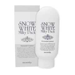 Kem Ủ Trắng Da Dành Cho Mặt Và Cơ Thể Secret Key Snow White Milky Pack 200g