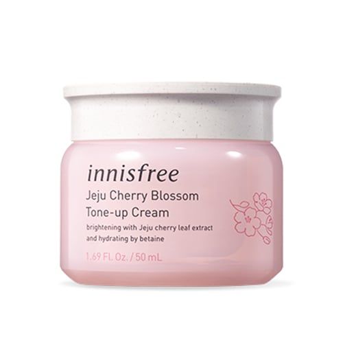 Kem Dưỡng Innisfree Jeju Cherry Blossom Cream - 50ml Tone Up ( hồng)