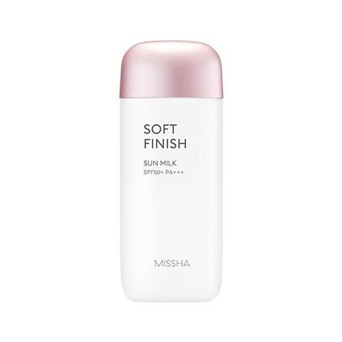 Kem Chống Nắng Missha Soft Finish Sun Milk (màu hồng)