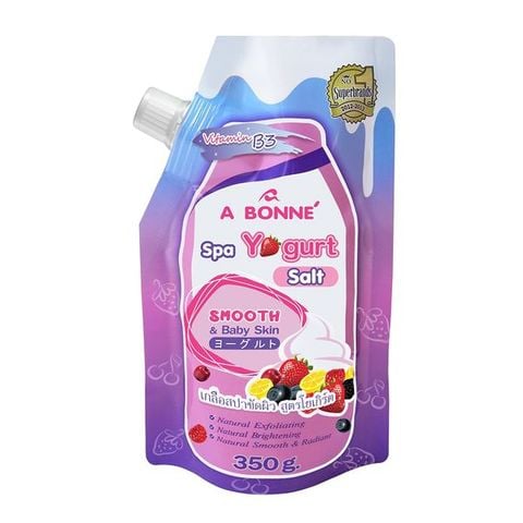 Muối Tẩy Tế Bào Sữa Chua Chết Spa Salt 350g Yogurt M