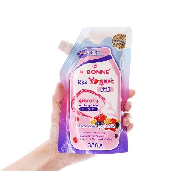 Muối Tẩy Tế Bào Sữa Chua Chết Spa Salt 350g Yogurt M