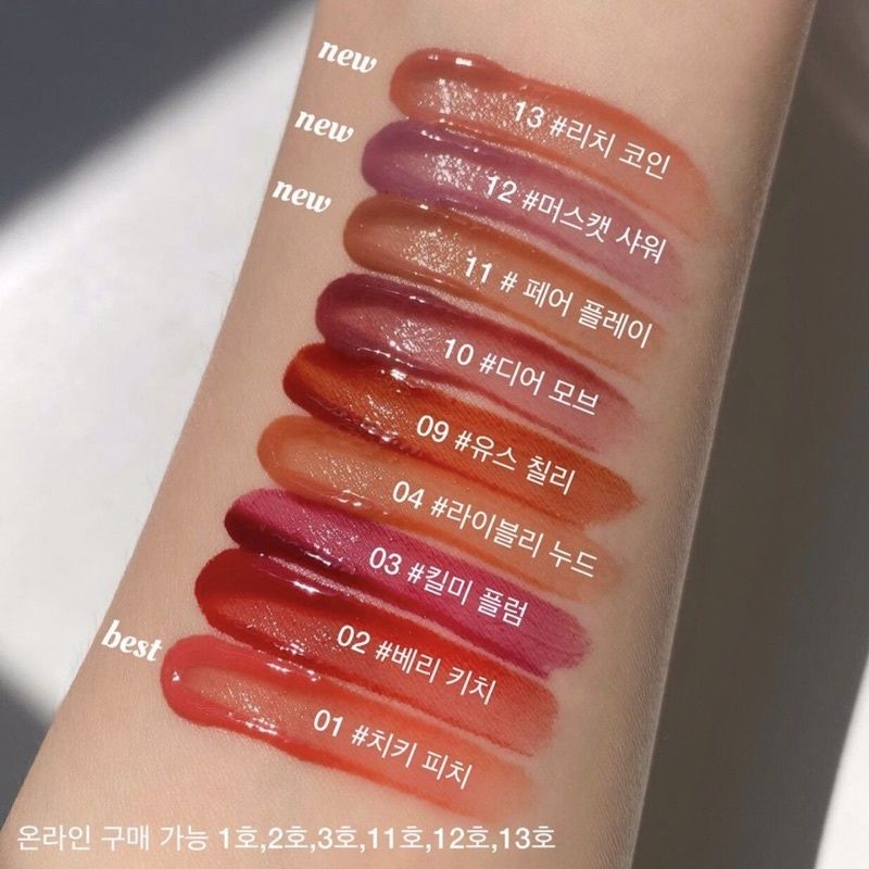 Son Tint Lì, Dưỡng Ẩm Cho Đôi Môi Căng Mọng Lilybyred Glassy Layer Fixing Tint 3.8g