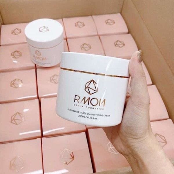 Kem Dưỡng Trắng Da Body Rmon White Label Dia Whitening Cream 200ml