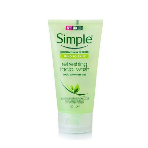 Sữa Rửa Mặt Simple Kind To Skin Refreshing Facial Wash - 150ml Gely