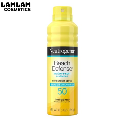 Neutrogena Xịt Chống Nắng Beach Defense Water + Sun Protection 184g