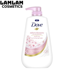 Sữa tắm dưỡng thể ẩm mịn Dove Sakura Blossoms 500g