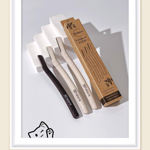 Set 3 dao cạo habaria eyebrown razor