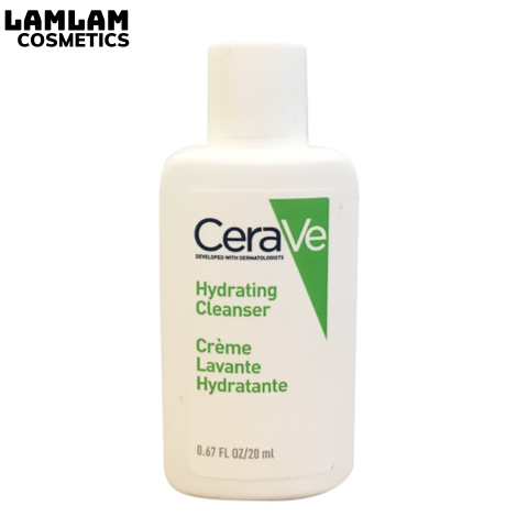 CeraVe Sữa Rửa Mặt Hydrating Cleanser 20ml - Da Khô