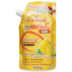 Muối Tắm Tẩy Tế Bào Chết Dưỡng Ẩm Làm Mịn Sáng Da A Bonne Spa White C Salt 350G