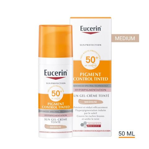 Kem Chống Nắng Eucerin Sun Protection Pigment Control Tinted SPF50 + 50ml