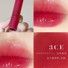 3CE Son tint bóng Syrup Layering Tint Grapeful 4.7g - Màu Đỏ Tím