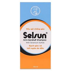 Dầu Gội Selsun Ngừa Gàu và Giảm Ngứa Da Đầu 100ml 79k