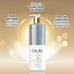 Dưỡng Thể Olay Collagen B3 Firming & Hydrating 502Ml