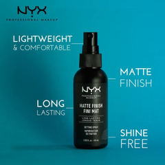 Xịt Khóa Nền Nyx Matte & Radiant