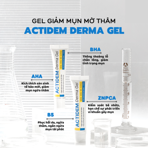 Gel giảm mụn Actidem Derma Gel 40G