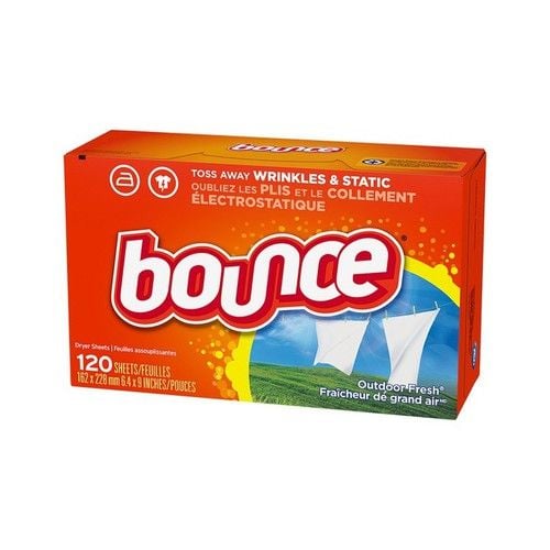 Giấy Thơm Quần Áo Bounce Mỹ Full Size, Bounce Sheets Outdoor Fresh 120 Tờ