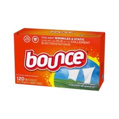 Giấy Thơm Quần Áo Bounce Mỹ Full Size, Bounce Sheets Outdoor Fresh 120 Tờ