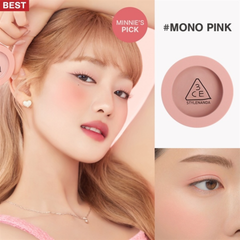 Má Hồng 3ce Mood Recipe Face Blush - Mono Pink