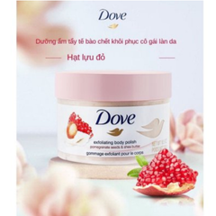 Dove Tẩy Tế Bào Chết Hương Lựu Đỏ 50g