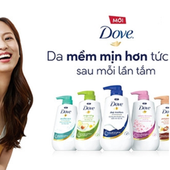 Sữa tắm dưỡng thể ẩm mịn Dove Sakura Blossoms 500g