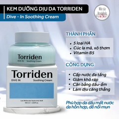 Kem Dưỡng Torriden - 100ml