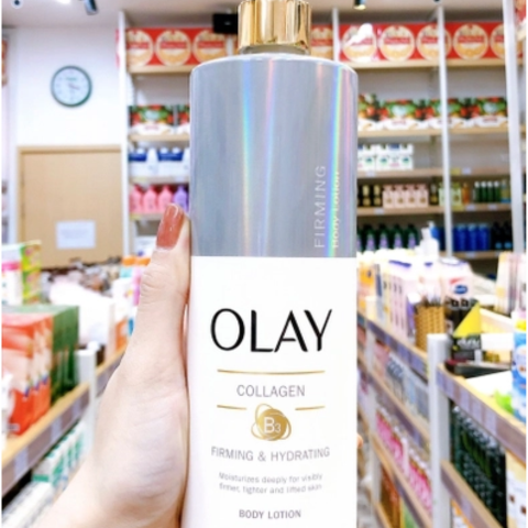 Dưỡng Thể Olay Collagen B3 Firming & Hydrating 502Ml