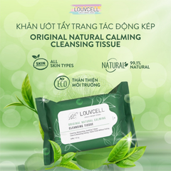 Khăn ướt tẩy trang Louv Cell Original Natural 50G