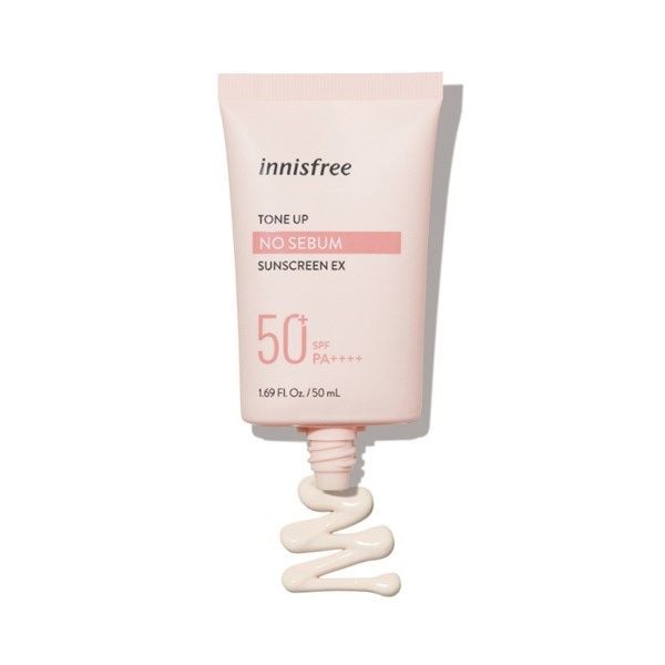 Kem Chống Nắng Innisfree Tone Up No Sebum Sunscreen Ex Spf50+ Pa++++ 50ml (Mẫu Mới 2022)