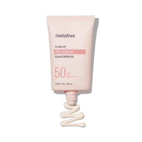 Kem Chống Nắng Innisfree Tone Up No Sebum Sunscreen Ex Spf50+ Pa++++ 50ml (Mẫu Mới 2022)