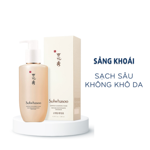Sữa Rửa Mặt Dịu Nhẹ Sulwhasoo Gentle Cleansing Foam 200ml