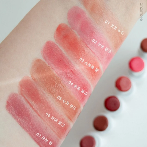 Son dưỡng thuần chay Romand Glasting Balm đánh giá chi tiết